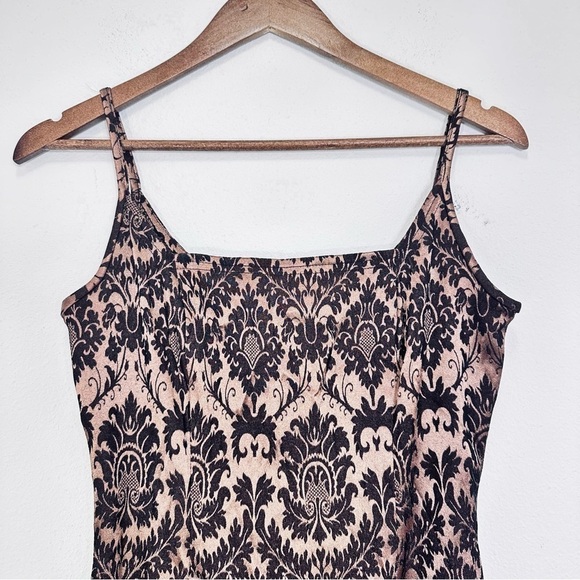 Jessica McClintock for Gunne‎ Sax Vintage Y2K 90s Lace Overlay Mini Dress Size 6 - Picture 2 of 8